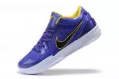 nike kobe 4 protro tennis chaussures sport iv purple